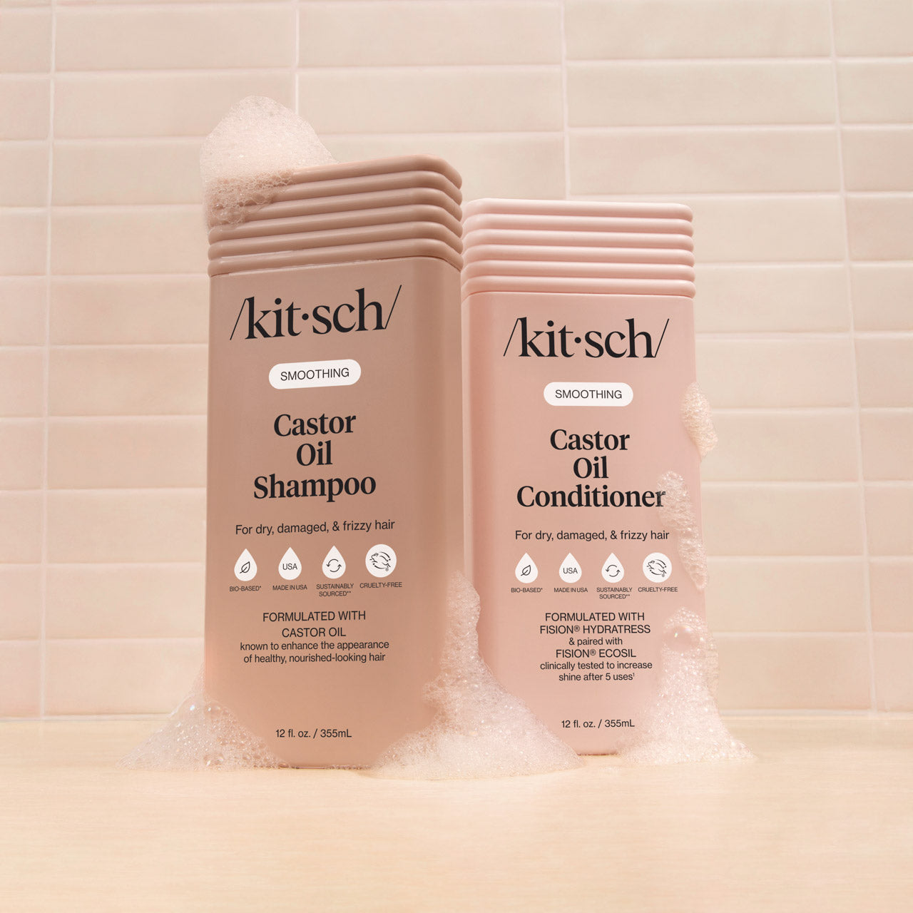 Castor Oil Nourishing Shampoo & Conditioner Combo