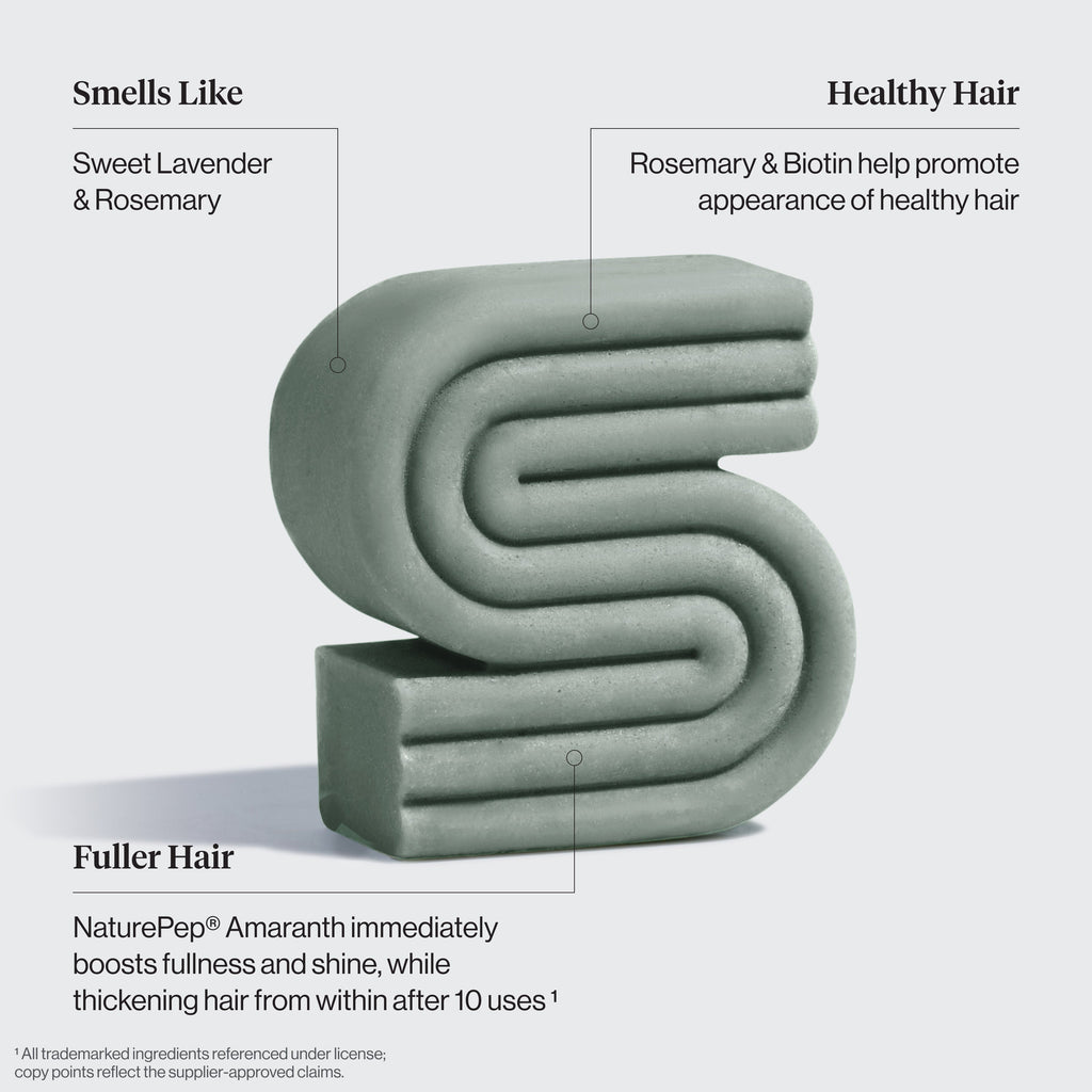 Rosemary & Biotin Volumizing Shampoo Bar